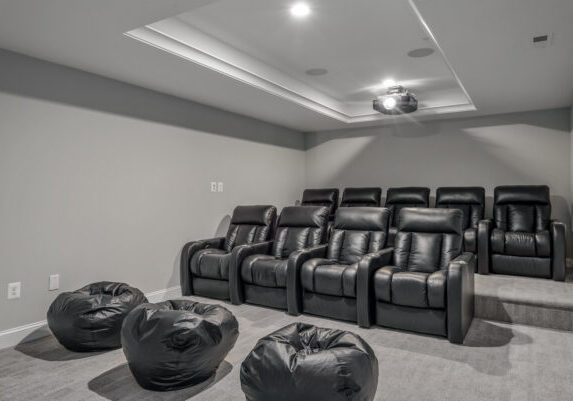 Interpromontory Rd - home theater basement remodeling